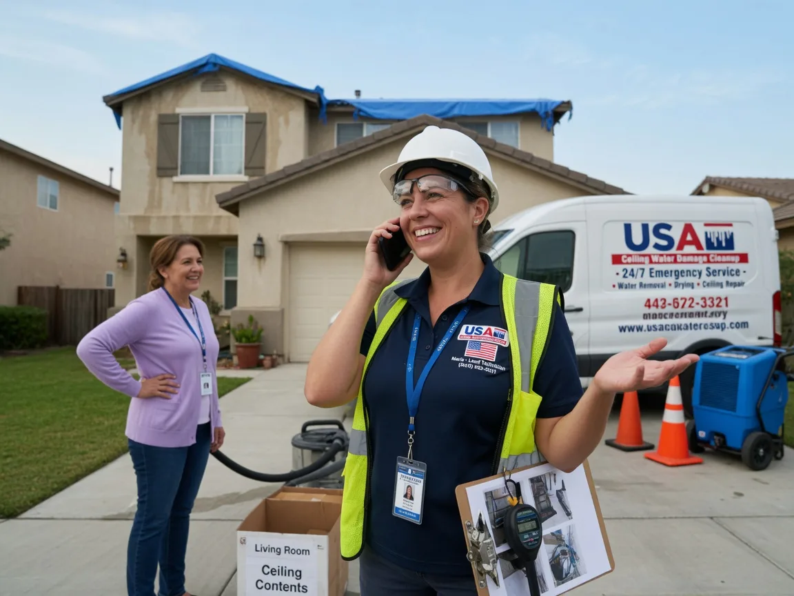Ceiling Water Damage Restoration Hulbert, MI FAQs